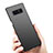 Handyhülle Hülle Kunststoff Schutzhülle Matt für Samsung Galaxy Note 8 Duos N950F Schwarz