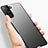 Handyhülle Hülle Kunststoff Schutzhülle Matt für Samsung Galaxy S22 5G Schwarz