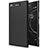 Handyhülle Hülle Kunststoff Schutzhülle Matt für Sony Xperia XZ1 Schwarz