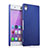 Handyhülle Hülle Kunststoff Schutzhülle Matt für Sony Xperia Z3+ Plus Blau