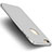 Handyhülle Hülle Kunststoff Schutzhülle Matt Loch mit Fingerring Ständer für Apple iPhone 6S Plus Silber