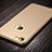 Handyhülle Hülle Kunststoff Schutzhülle Matt Loch mit Fingerring Ständer für Apple iPhone 8 Gold