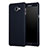 Handyhülle Hülle Kunststoff Schutzhülle Matt M01 für Samsung Galaxy A7 (2017) A720F Schwarz