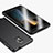 Handyhülle Hülle Kunststoff Schutzhülle Matt M01 für Samsung Galaxy Note 4 Duos N9100 Dual SIM Schwarz