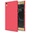 Handyhülle Hülle Kunststoff Schutzhülle Matt M01 für Sony Xperia XA1 Ultra Rot