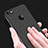 Handyhülle Hülle Kunststoff Schutzhülle Matt M02 für Huawei Enjoy 7 Schwarz