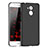 Handyhülle Hülle Kunststoff Schutzhülle Matt M02 für Huawei Honor 6C Schwarz