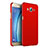 Handyhülle Hülle Kunststoff Schutzhülle Matt M02 für Samsung Galaxy On7 G600FY Rot