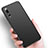 Handyhülle Hülle Kunststoff Schutzhülle Matt M03 für Huawei P20 Pro Schwarz