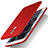 Handyhülle Hülle Kunststoff Schutzhülle Matt M03 für Samsung Galaxy C8 C710F Rot