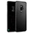 Handyhülle Hülle Kunststoff Schutzhülle Matt M03 für Samsung Galaxy S9 Plus Schwarz