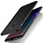 Handyhülle Hülle Kunststoff Schutzhülle Matt M04 für Samsung Galaxy A6 Plus Schwarz