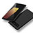 Handyhülle Hülle Kunststoff Schutzhülle Matt M06 für Samsung Galaxy Note 8 Schwarz