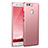 Handyhülle Hülle Kunststoff Schutzhülle Matt M07 für Huawei P9 Plus Rosa