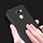 Handyhülle Hülle Kunststoff Schutzhülle Matt M08 für Huawei Enjoy 7 Plus Schwarz