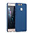 Handyhülle Hülle Kunststoff Schutzhülle Matt M08 für Huawei P9 Blau
