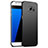 Handyhülle Hülle Kunststoff Schutzhülle Matt M09 für Samsung Galaxy S7 Edge G935F Schwarz