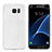 Handyhülle Hülle Kunststoff Schutzhülle Matt M10 für Samsung Galaxy S7 Edge G935F Weiß
