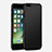 Handyhülle Hülle Kunststoff Schutzhülle Matt M16 für Apple iPhone 7 Plus Schwarz
