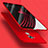 Handyhülle Hülle Kunststoff Schutzhülle Matt mit Fingerring Ständer A02 für Huawei GT3 Rot