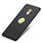 Handyhülle Hülle Kunststoff Schutzhülle Matt mit Fingerring Ständer A05 für Huawei Honor 6X Schwarz