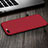 Handyhülle Hülle Kunststoff Schutzhülle Matt mit Fingerring Ständer für Apple iPhone 8 Plus Rot