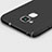 Handyhülle Hülle Kunststoff Schutzhülle Matt mit Fingerring Ständer für Huawei Honor 5C Schwarz
