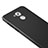 Handyhülle Hülle Kunststoff Schutzhülle Matt mit Fingerring Ständer für Huawei Honor 6C Schwarz
