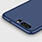 Handyhülle Hülle Kunststoff Schutzhülle Matt mit Fingerring Ständer für Huawei P10 Blau