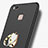 Handyhülle Hülle Kunststoff Schutzhülle Matt mit Fingerring Ständer für Huawei P9 Lite Schwarz