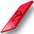 Handyhülle Hülle Kunststoff Schutzhülle Matt mit Fingerring Ständer für Xiaomi Mi 5S Rot