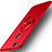 Handyhülle Hülle Kunststoff Schutzhülle Matt mit Fingerring Ständer für Xiaomi Mi A1 Rot