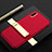 Handyhülle Hülle Kunststoff Schutzhülle Matt mit Ständer für Apple iPhone Xs Max Rot