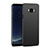 Handyhülle Hülle Kunststoff Schutzhülle Matt P02 für Samsung Galaxy S8 Plus Schwarz