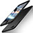 Handyhülle Hülle Kunststoff Schutzhülle Matt Vorder und Rückseite 360 Grad für Apple iPhone 8 Schwarz
