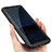 Handyhülle Hülle Kunststoff Schutzhülle Matt Vorder und Rückseite 360 Grad M02 für Samsung Galaxy S8 Schwarz Petit