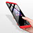 Handyhülle Hülle Kunststoff Schutzhülle Matt Vorder und Rückseite 360 Grad Q01 für Samsung Galaxy A6 (2018) Rot und Schwarz