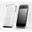 Handyhülle Hülle Kunststoff Schutzhülle Punkte Loch für Apple iPhone 3G 3GS Weiß