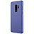 Handyhülle Hülle Kunststoff Schutzhülle Punkte Loch M01 für Samsung Galaxy S9 Plus Blau