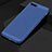 Handyhülle Hülle Kunststoff Schutzhülle Punkte Loch Tasche für Huawei Honor 7A Blau