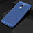 Handyhülle Hülle Kunststoff Schutzhülle Punkte Loch Tasche für Huawei Mate 10 Lite Blau