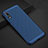 Handyhülle Hülle Kunststoff Schutzhülle Punkte Loch Tasche für Huawei P20 Blau