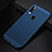 Handyhülle Hülle Kunststoff Schutzhülle Punkte Loch Tasche für Huawei P20 Lite Blau