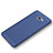 Handyhülle Hülle Kunststoff Schutzhülle Punkte Loch Tasche für Samsung Galaxy C9 Pro C9000 Blau
