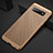 Handyhülle Hülle Kunststoff Schutzhülle Punkte Loch Tasche für Samsung Galaxy S10 5G Gold