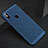 Handyhülle Hülle Kunststoff Schutzhülle Punkte Loch Tasche für Xiaomi Mi A2 Blau