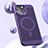 Handyhülle Hülle Kunststoff Schutzhülle Punkte Loch Tasche mit Mag-Safe Magnetic Magnetisch für Apple iPhone 13 Pro Max