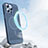 Handyhülle Hülle Kunststoff Schutzhülle Punkte Loch Tasche mit Mag-Safe Magnetic Magnetisch für Apple iPhone 13 Pro Max