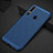 Handyhülle Hülle Kunststoff Schutzhülle Punkte Loch Tasche P01 für Huawei P30 Lite Blau