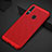 Handyhülle Hülle Kunststoff Schutzhülle Punkte Loch Tasche P01 für Huawei P30 Lite Rot